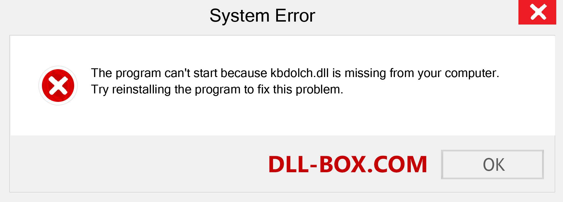  kbdolch.dll file is missing?. Download for Windows 7, 8, 10 - Fix  kbdolch dll Missing Error on Windows, photos, images